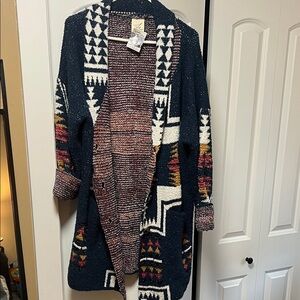 Western Aztec Cardigan